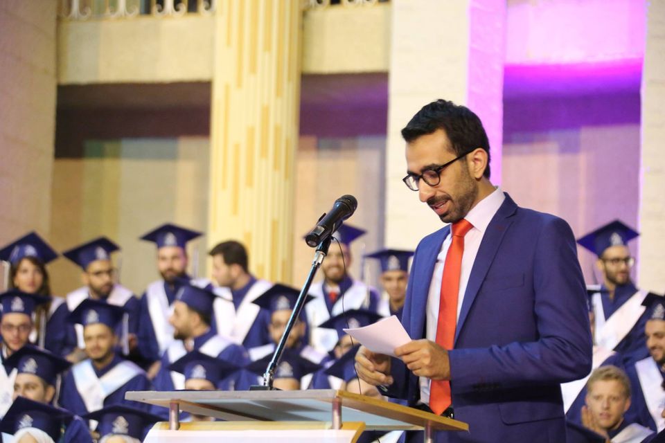 كلمة نادي خريجي الجامعة